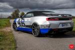 Chevrolet Camaro SS Convertible on Vossen Wheels (CVT) 2017 года